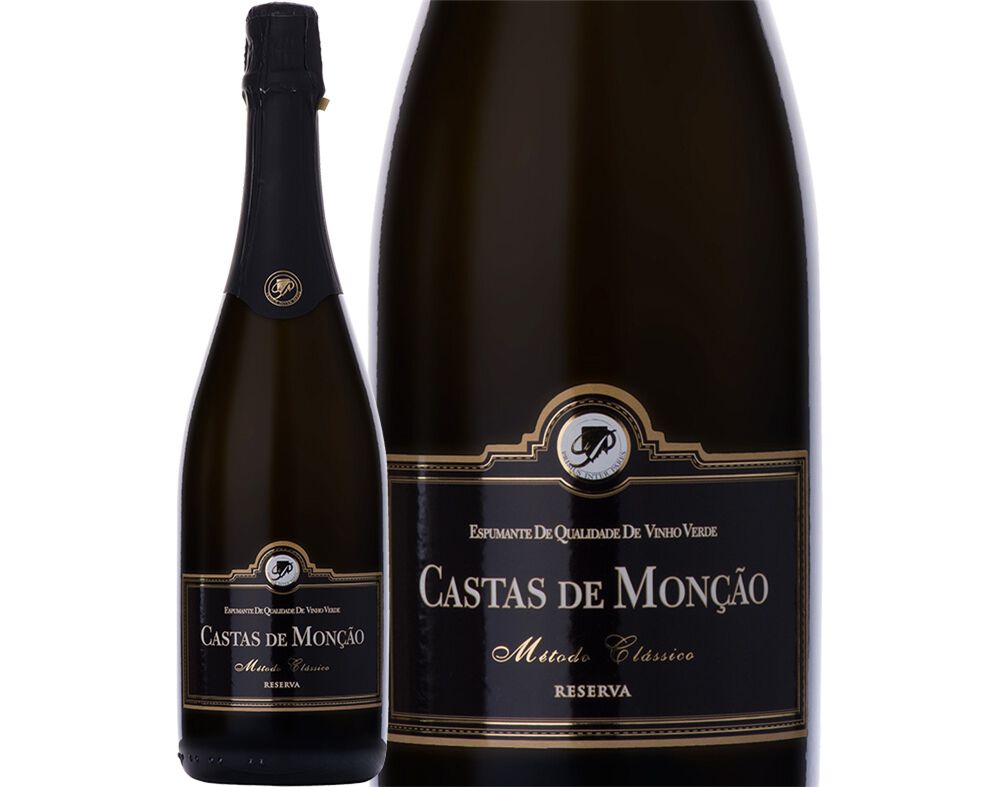 ESPUMANTE CASTAS DE MON&Ccedil;&Atilde;O ALVARINHO TRAJADURA RESERVA BRUTO 0.75L image number 0