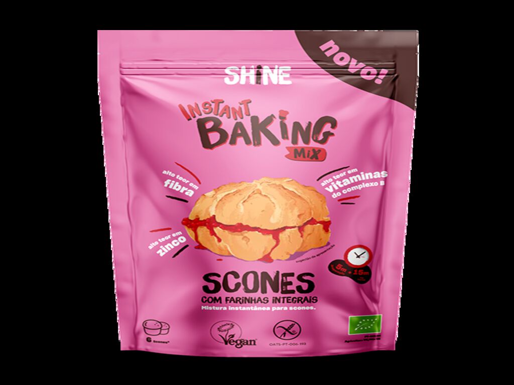 MIX SCONES SHINE FARINHA INTEGRAL BIO 300GR