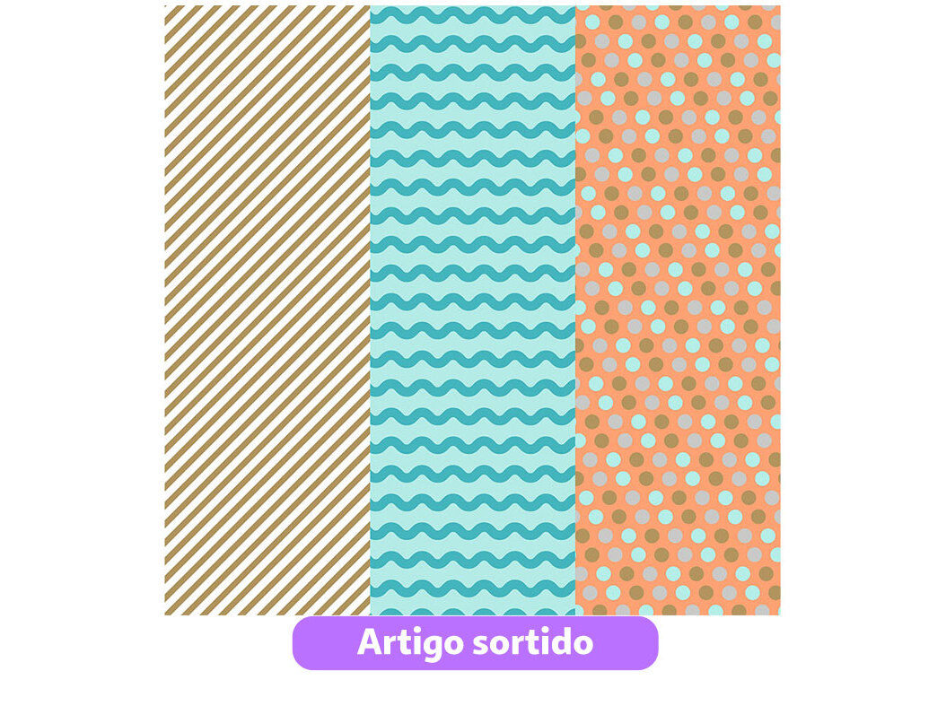 ROLO PAPEL EMBRULHO POLEGAR 2M MODELOS SORTIDOS image number 0