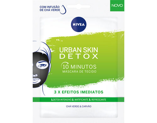 Máscara de Rosto de Tecido Urban Skin Detox NIVEA 1 un image number 0