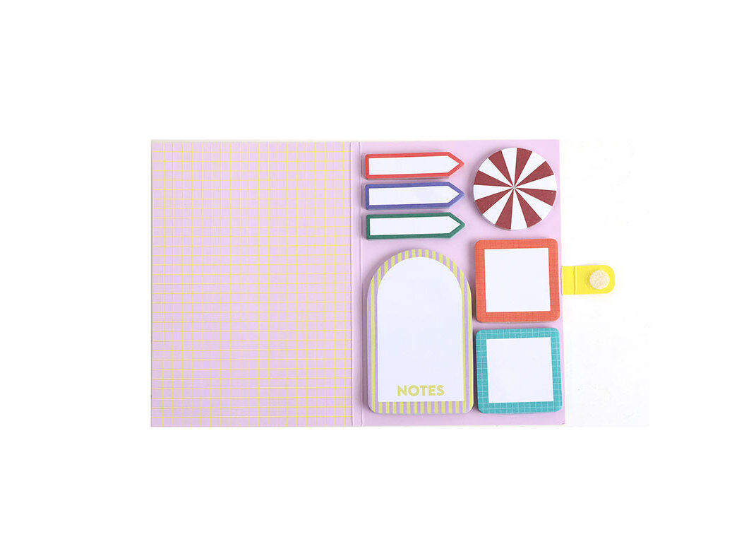 NOTAS AUTOCOLANTES AUCHAN 40 FOLHAS VINTAGE PALETTE image number 1