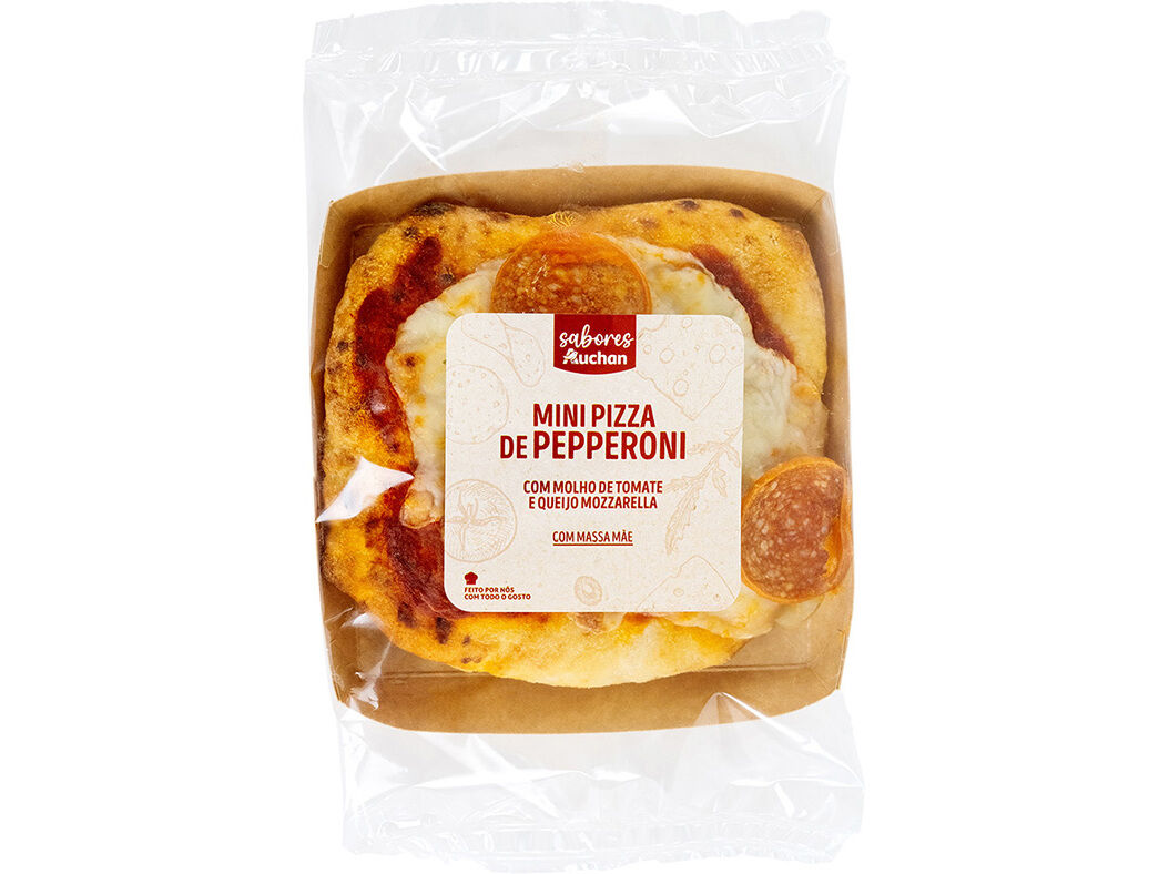 PIZZOLINO PEPPERONI SABORES AUCHAN 160 G