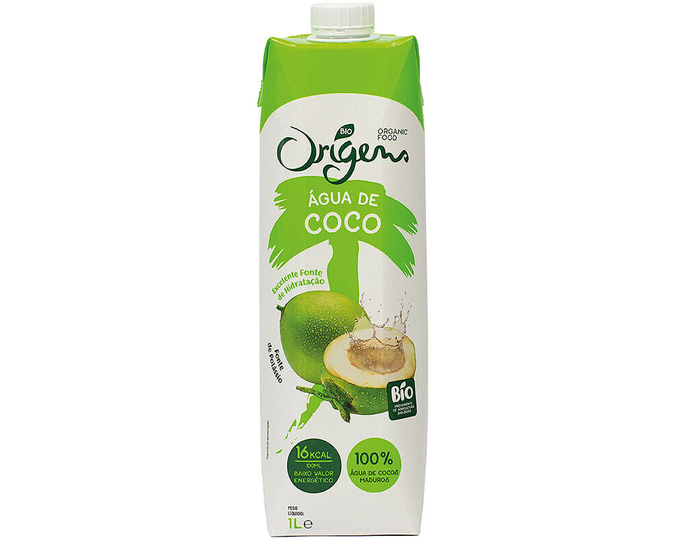 &Aacute;GUA ORIGENS BIO COCO 1L