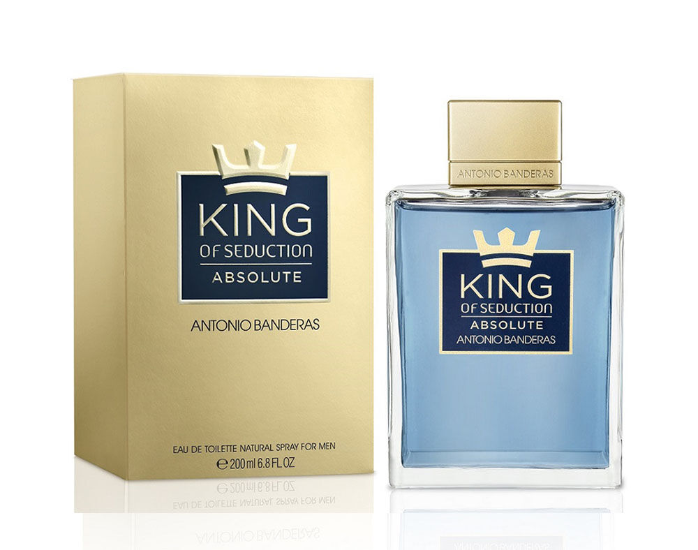 EAU DE TOILETTE ANT&Oacute;NIO BANDERAS HOMEM KING ABSOLUTE LEVE 200ML PAGUE 100ML