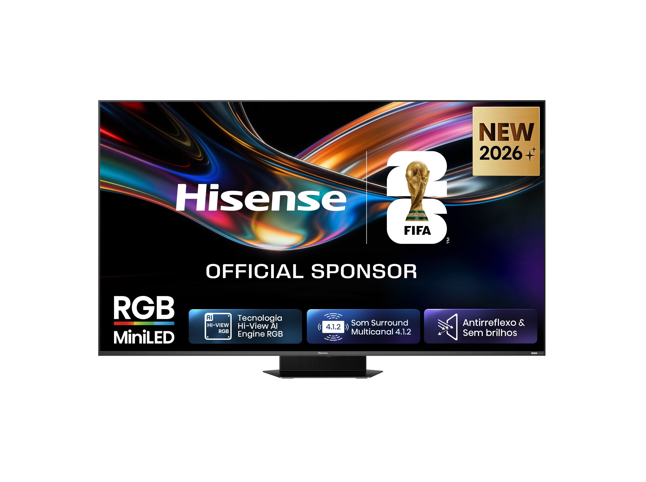 TV RGB MINILED HISENSE 85UR9S (85'' 180HZ 4K SMART TV 215CM)