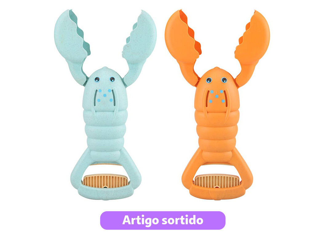 ROBOT LAGOSTA ONE TWO FUN 35CM CORES SORTIDAS