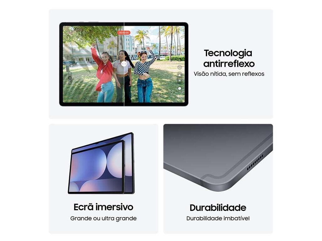 TABLET SAMSUNG GALAXY TAB S10+ CINZA 512GB image number 2