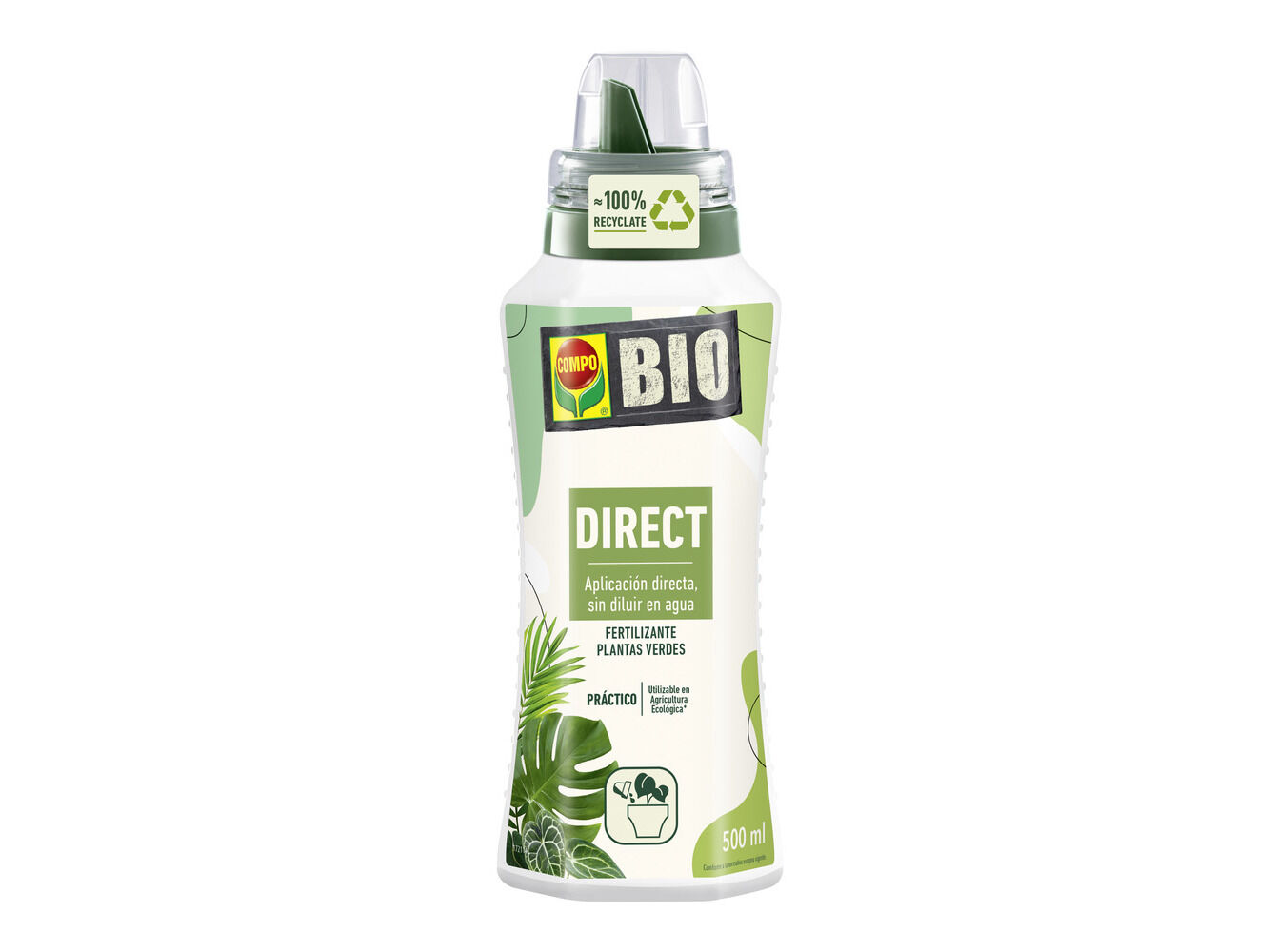 FERTILIZANTE LIQUIDO COMPO DIRECT VERDE 500ML image number 1