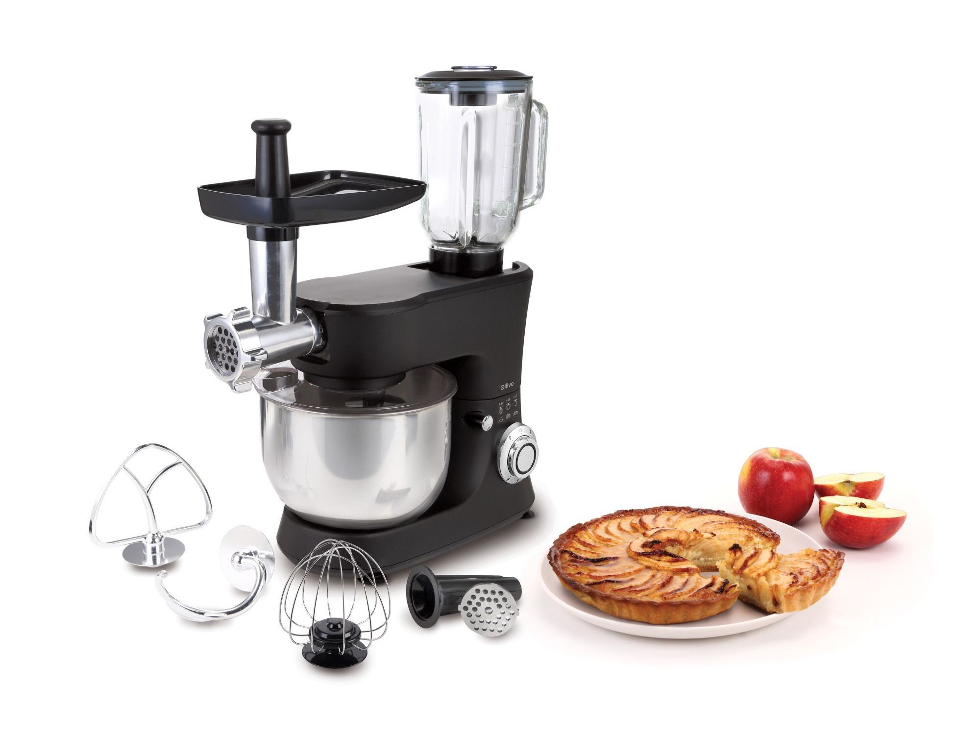 ROBOT DE COZINHA MULTIFUN&Ccedil;&Otilde;ES QILIVE Q.5122 4.8 L