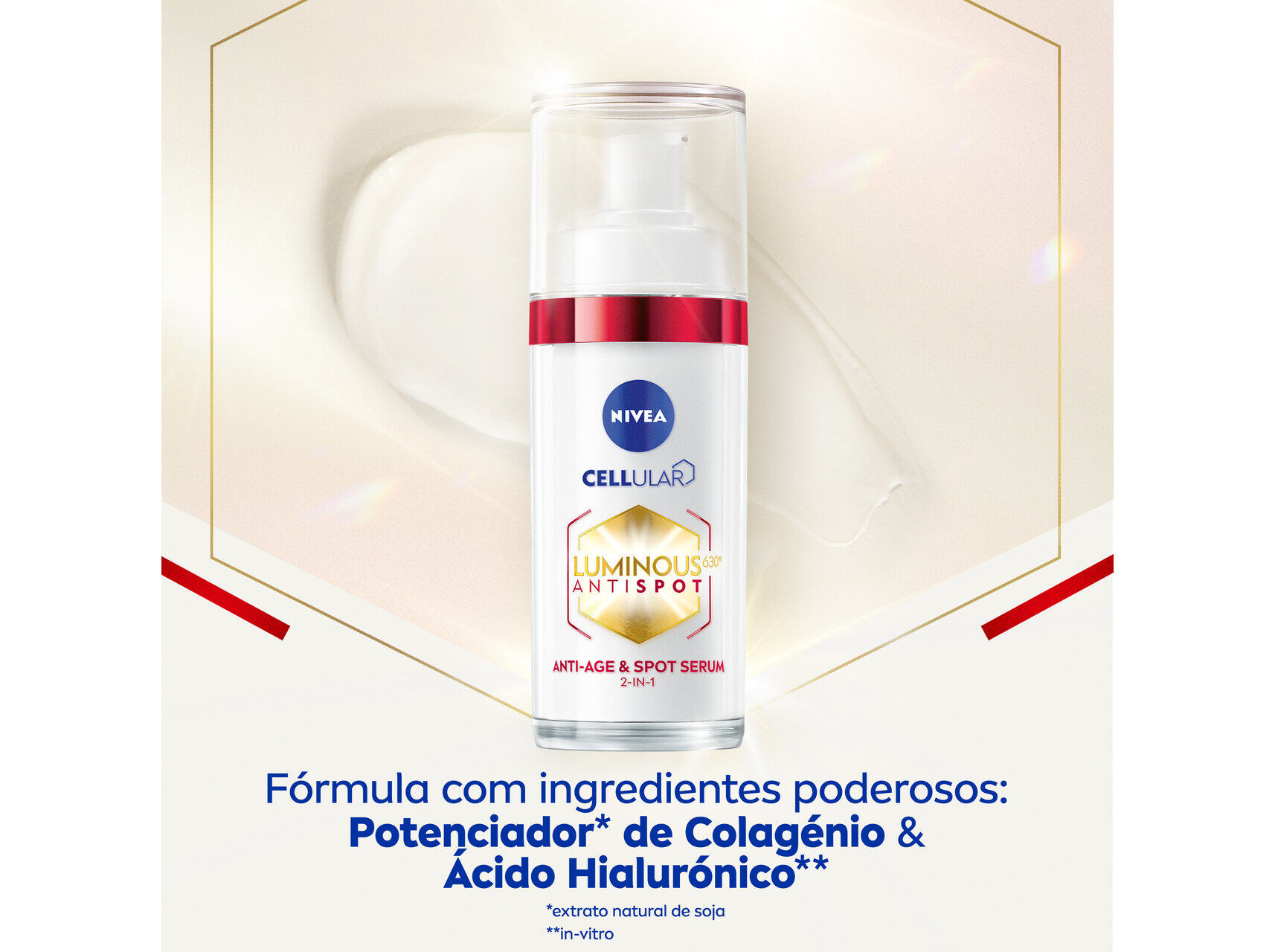 S&Eacute;RUM ANTI-MANCHAS NIVEA CELLULAR LUMINOUS 2EM1 30ML image number 2