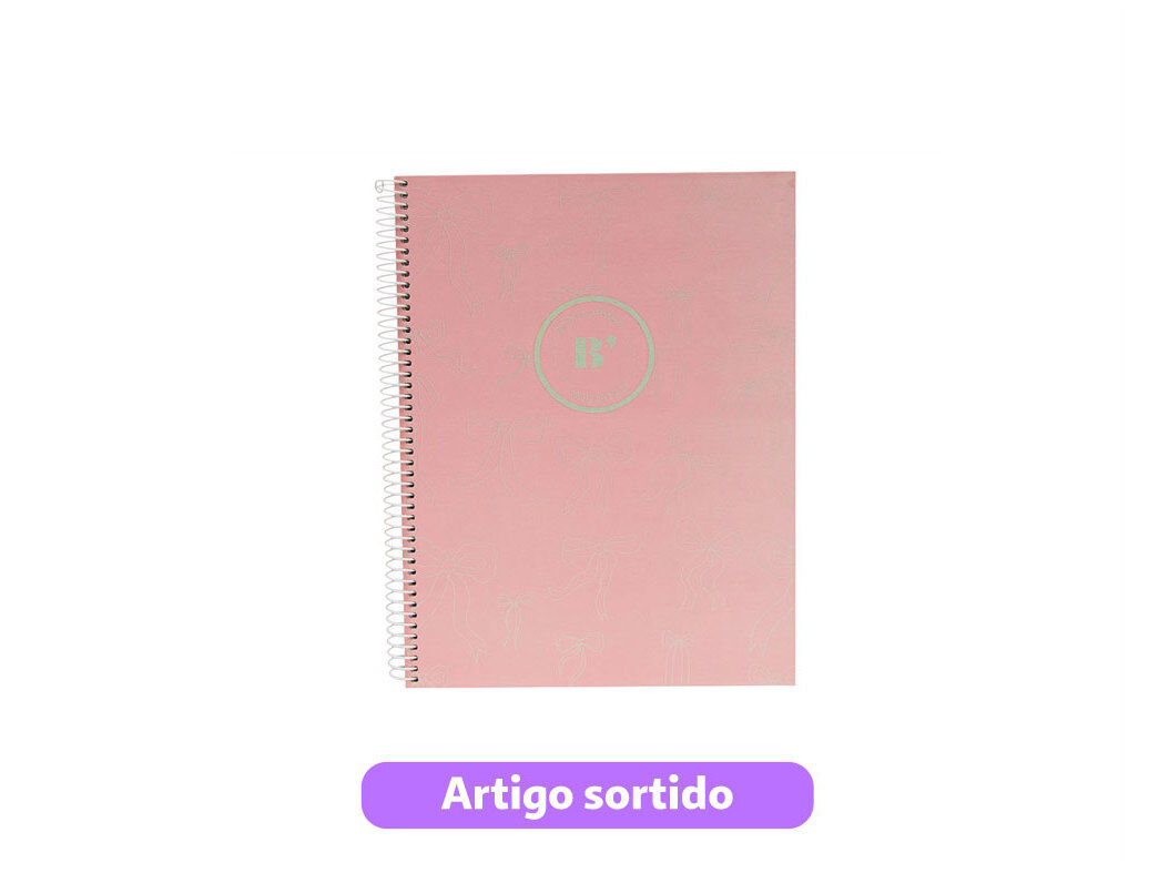 CADERNO ESPIRAL A4 PAUTADO ANCOR 13X23.1X29.5CM CORES SORTIDAS
