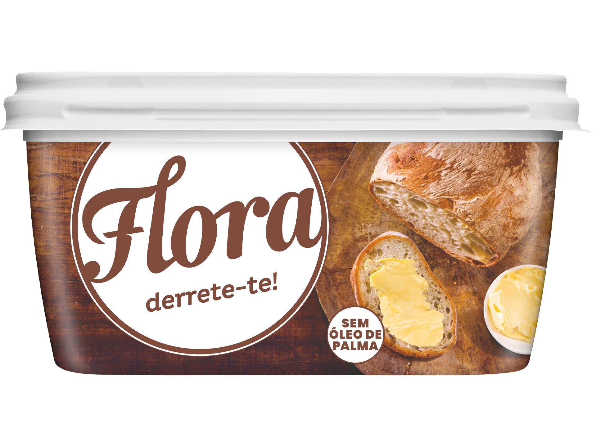 CREME VEGETAL FLORA PARA BARRAR 400G