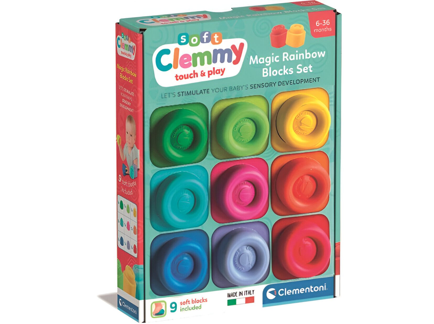 ARCO-&Iacute;RIS 9 BLOCOS SOFT CLEMMY