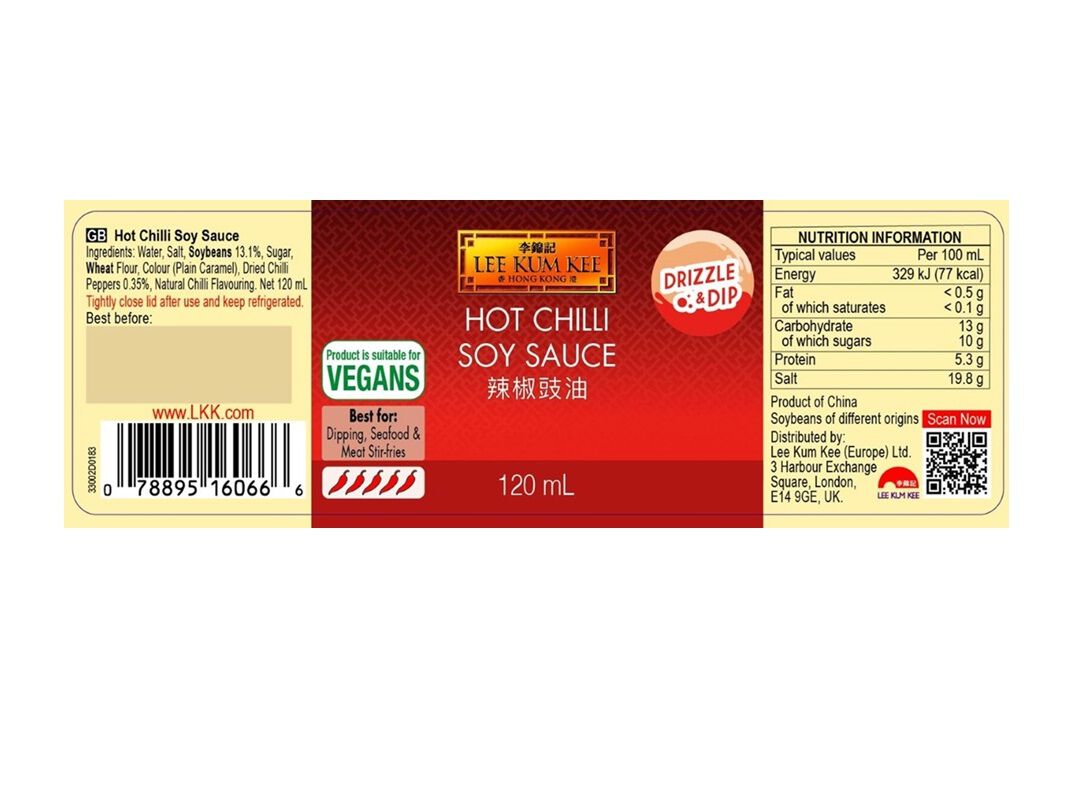 MOLHO SOJA LEE KUM KEE PICANTE 120ML image number 1