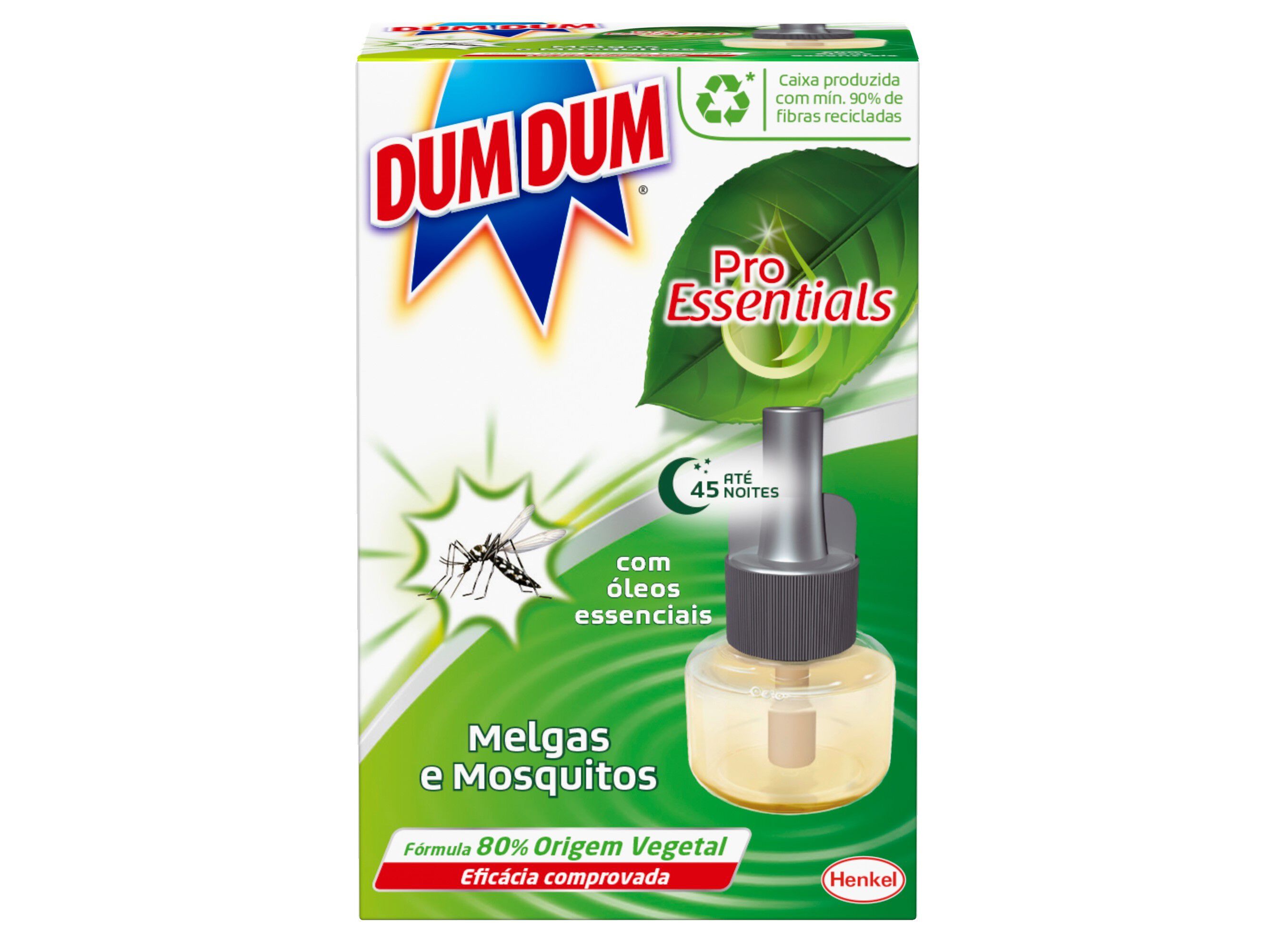 INSECTICIDA REGARGA DUM DUM PRO ESSENTIALS 45 NOITES image number 0