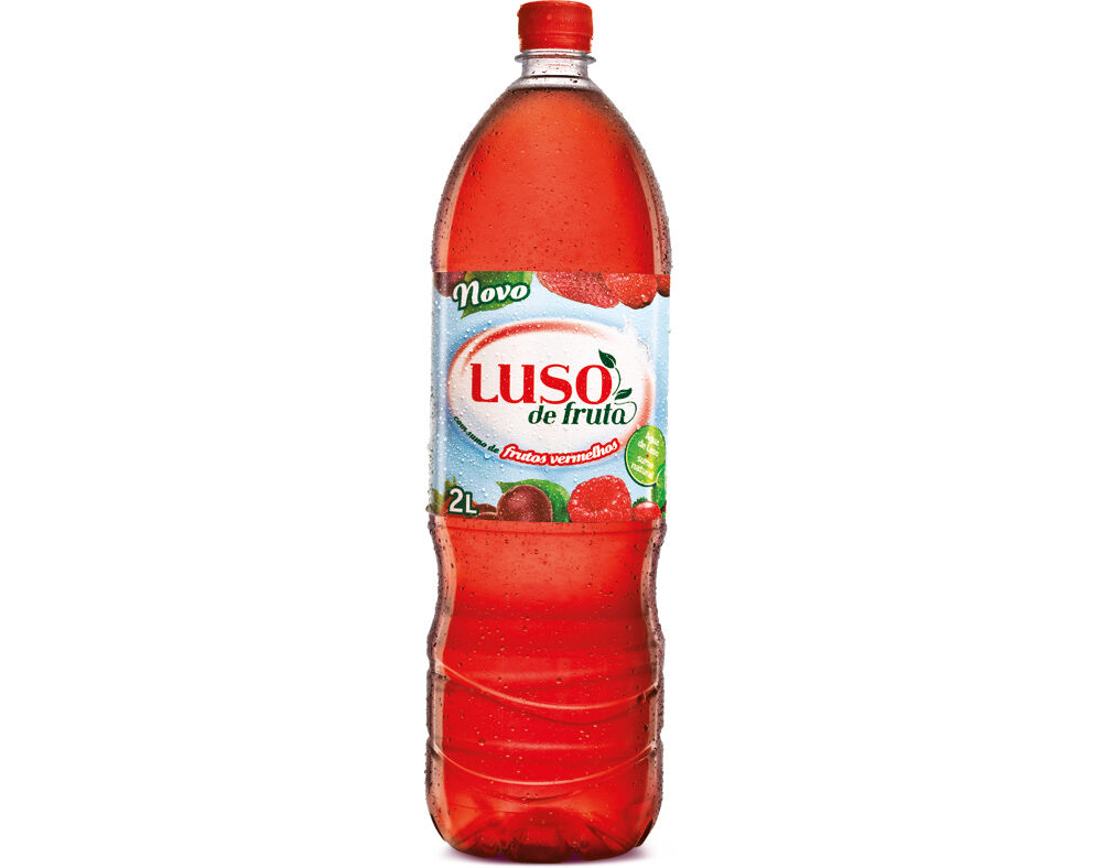 BEBIDA LUSO FRUTA FRUTOS VERMELHOS 2L