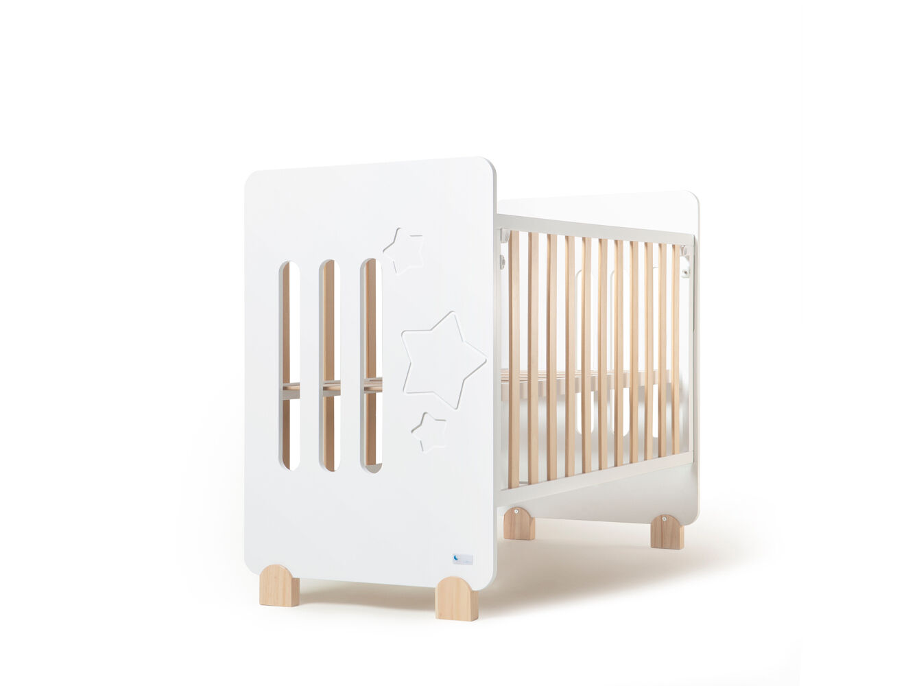 CAMA INTERBABY STAR NATURE BRANCO 60X120CM image number 1