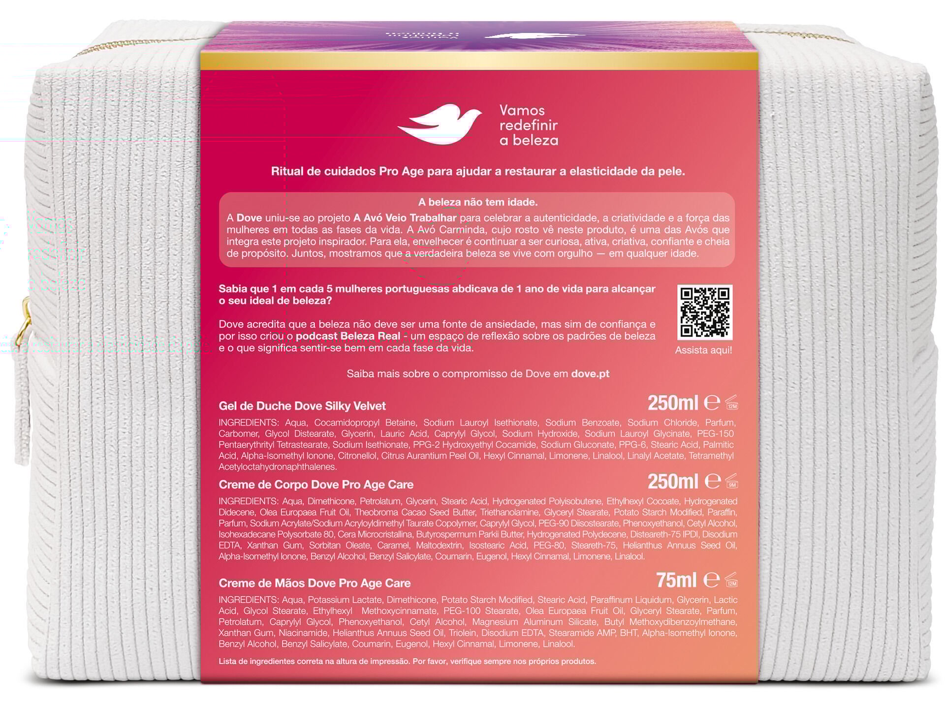 CONJUNTO DOVE PRO AGE image number 1