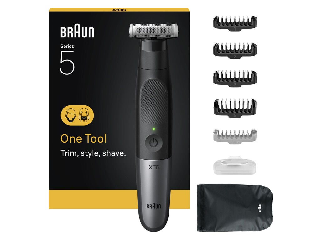 APARADOR DE BARBA BRAUN XT5100 3 EM 1 image number 0
