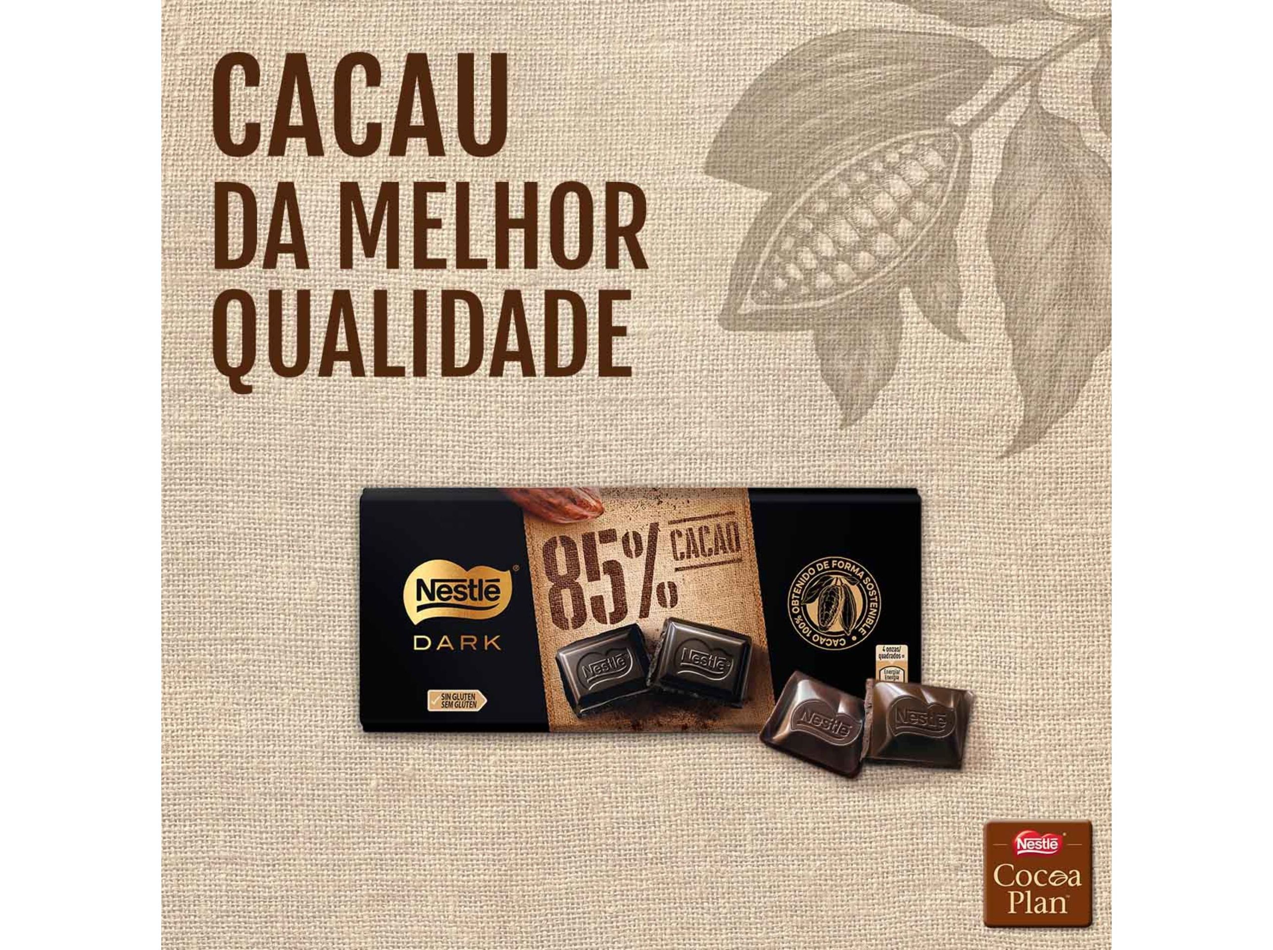 TABLETE NESTL&Eacute; DARK 85% CACAU 120G image number 1