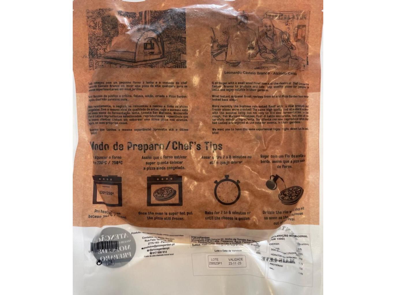 PIZZA GARDEN PEPPERONI 405G image number 1