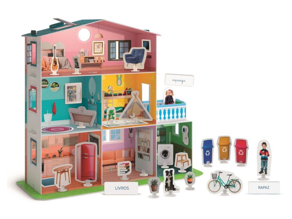 JOGO MONTESSORI CASA DAS PALAVRAS CLEMENTONI image number 1