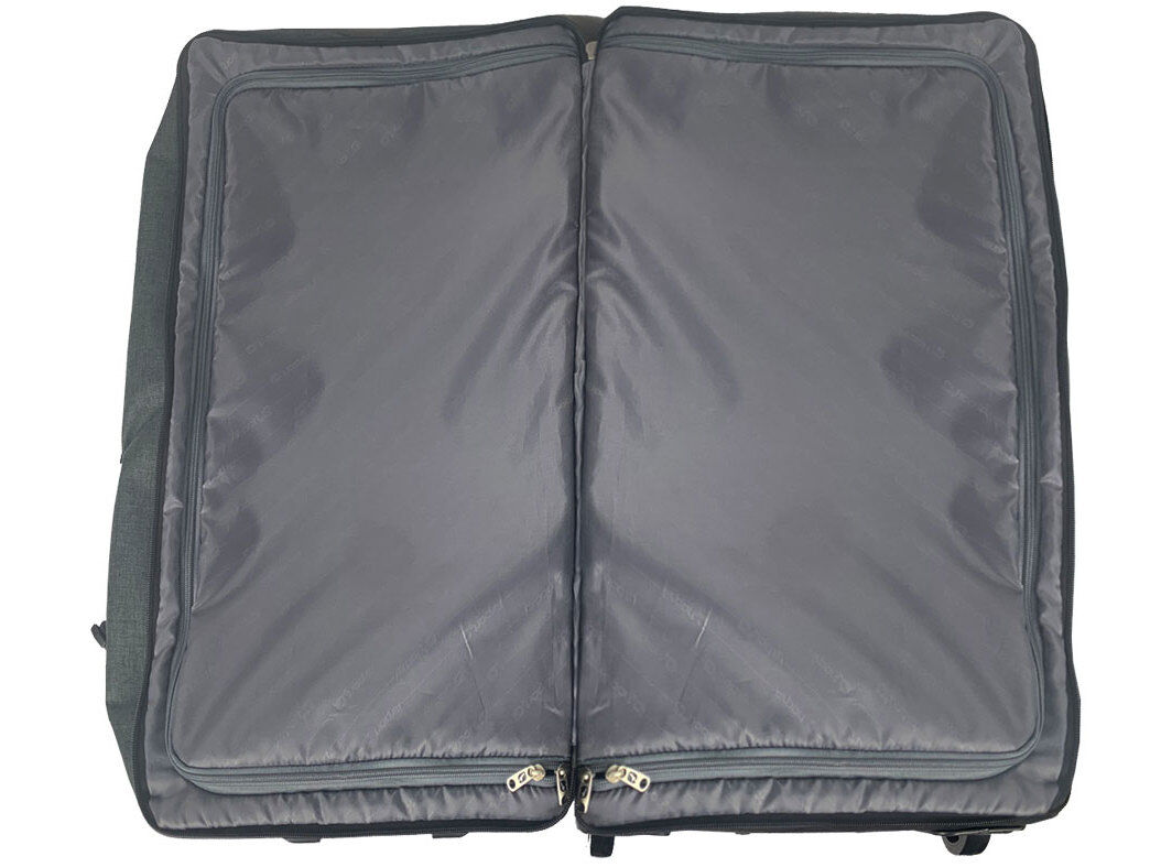 SACO DE VIAGEM GRANDE AIRPORT CINZENTO ESCURO 2 RODAS 75X38X37CM image number 1