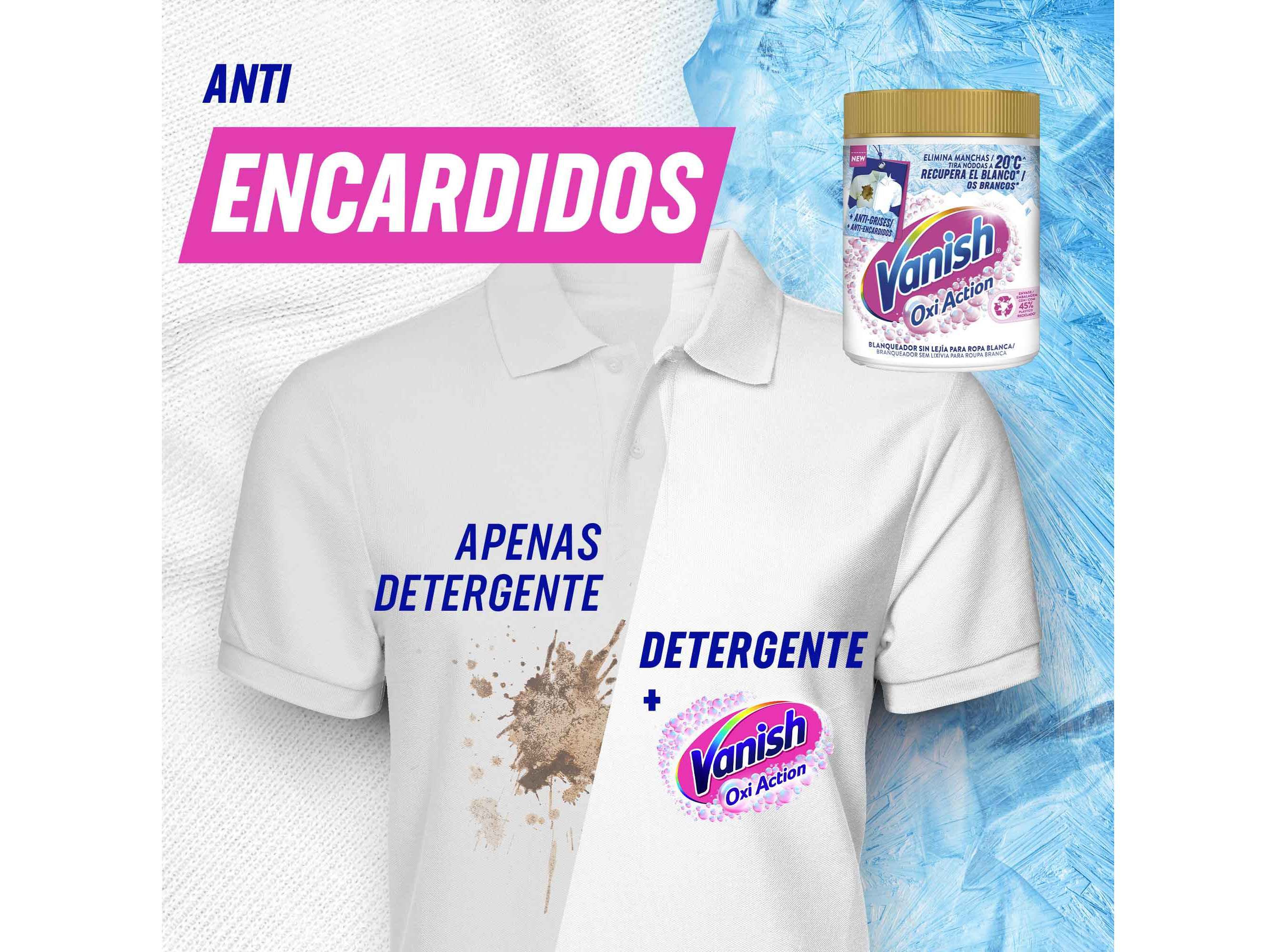 ADITIVOS P&Oacute; VANISH OXI ADVANCE WHITE 400G image number 4