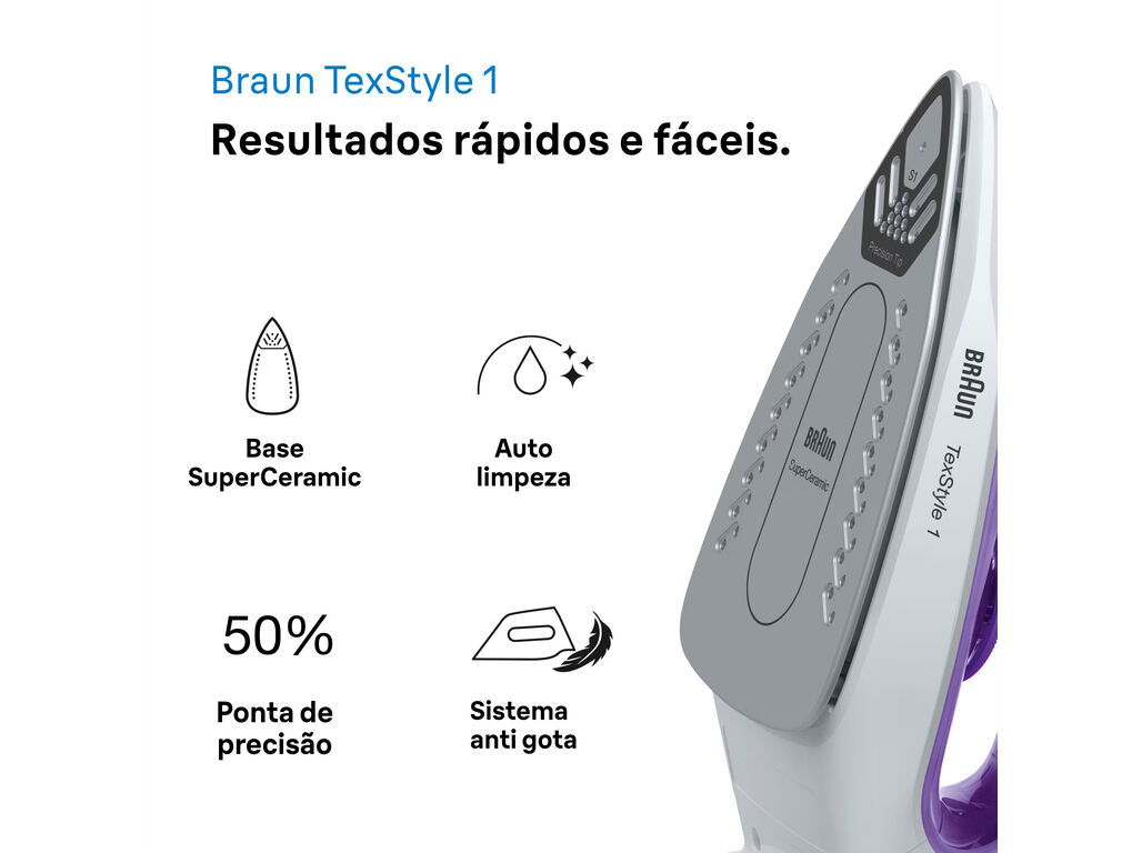 FERRO A VAPOR BRAUN SI1080VI 2000W image number 1