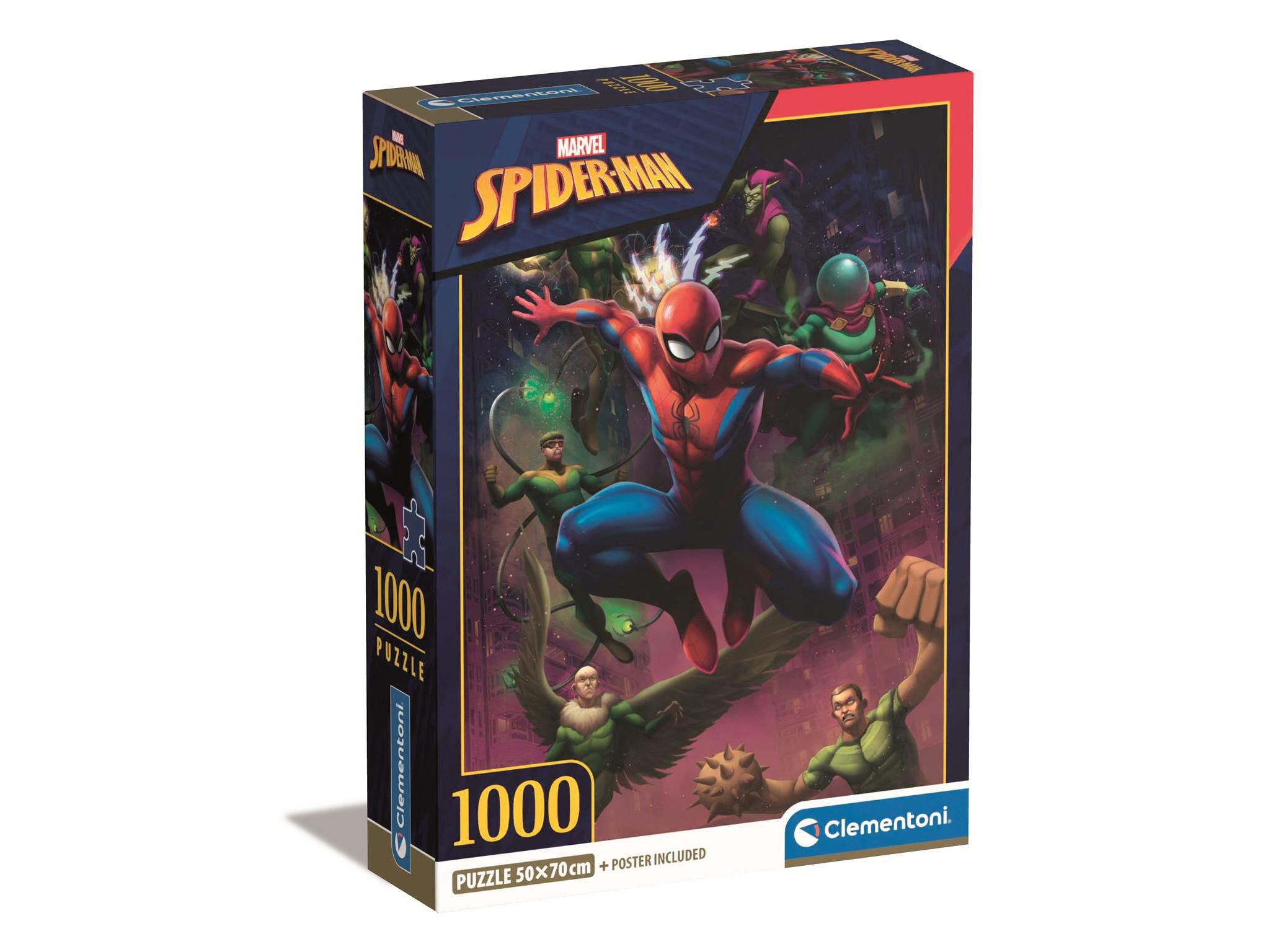 PUZZLE SPIDERMAN CLEMENTONI 1000 PE&Ccedil;AS