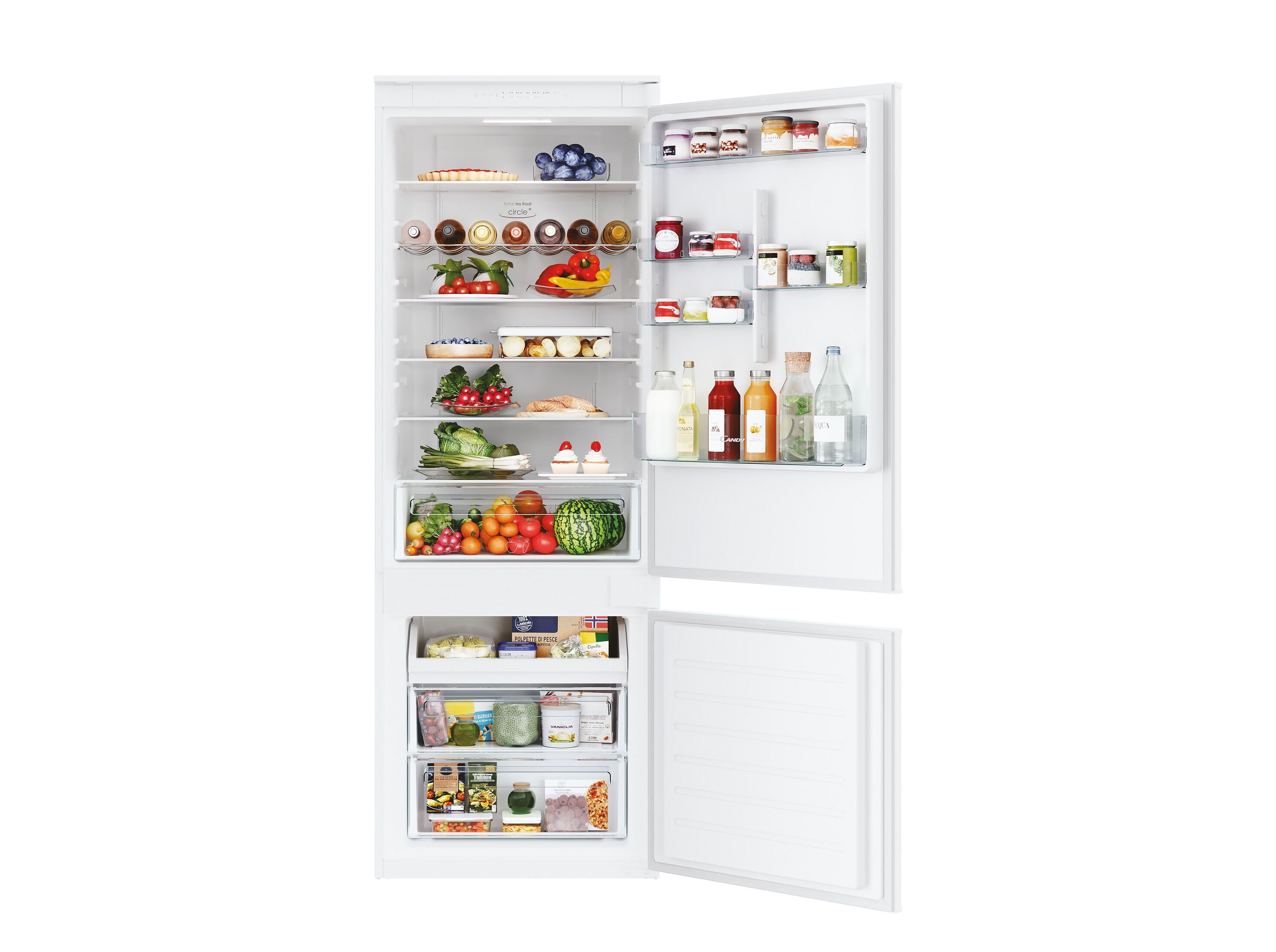 COMBINADO CANDY CBT7719EW ENCASTRE 364 L image number 0