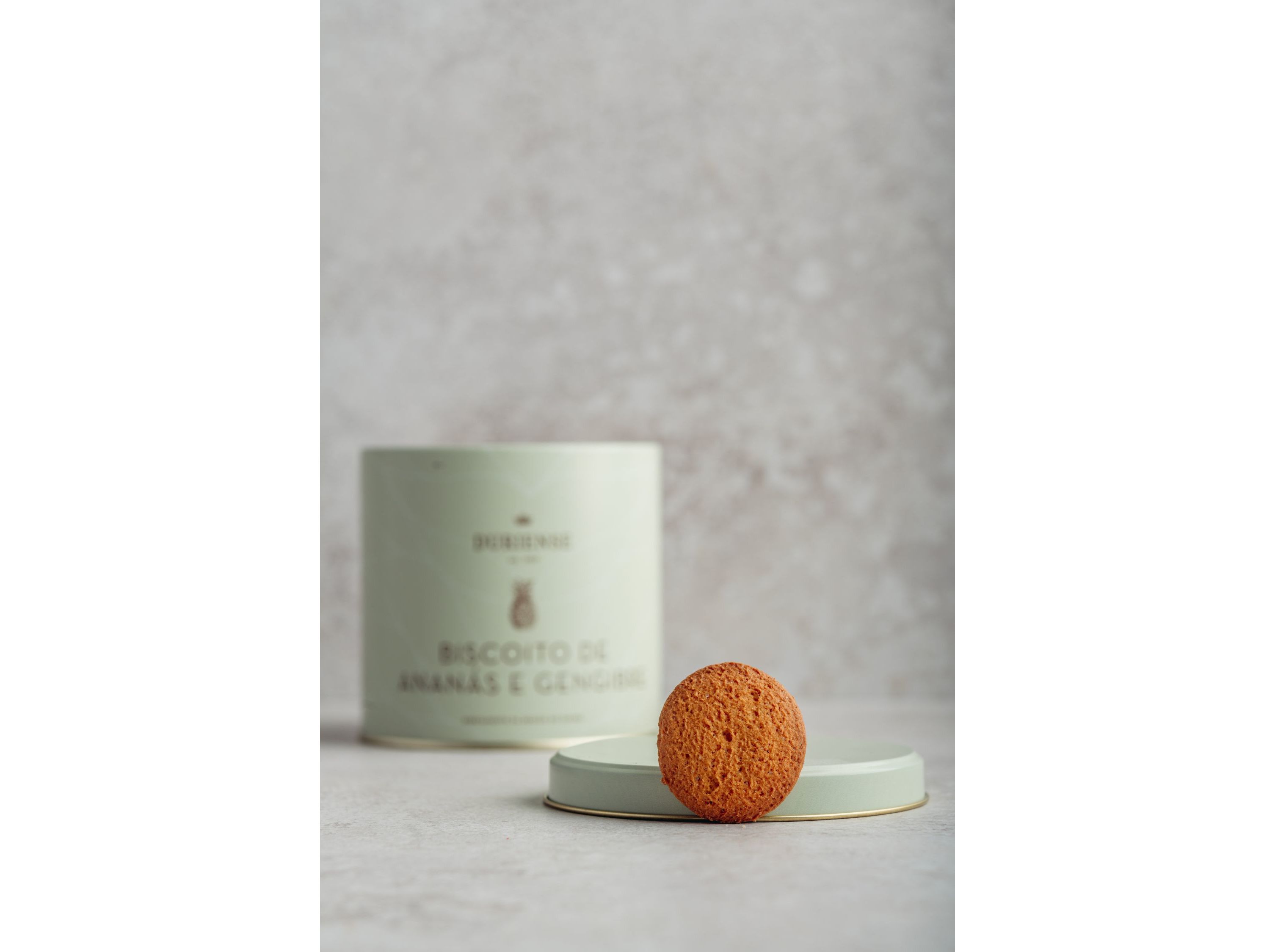 BISCOITO F&Aacute;BRICA DURIENSE ANAN&Aacute;S E GENGIBRE 150 G image number 2