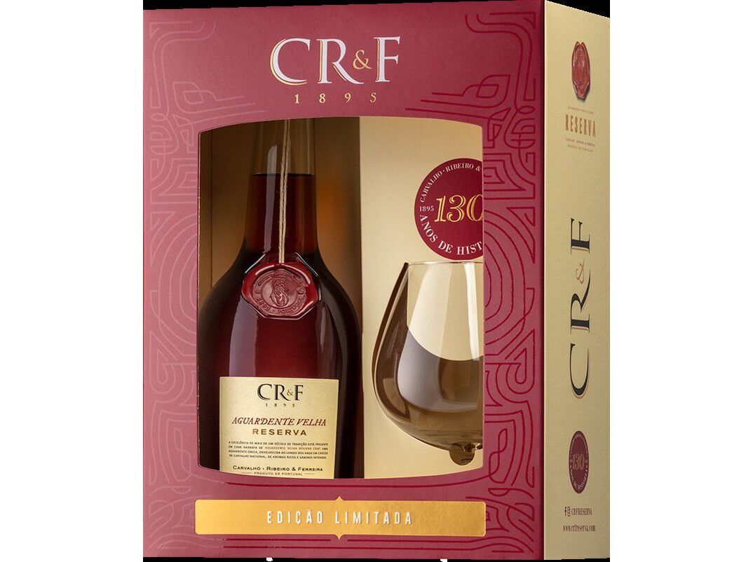 AGUARDENTE CR&F RESERVA COM C&Aacute;LICE 0.70L image number 1