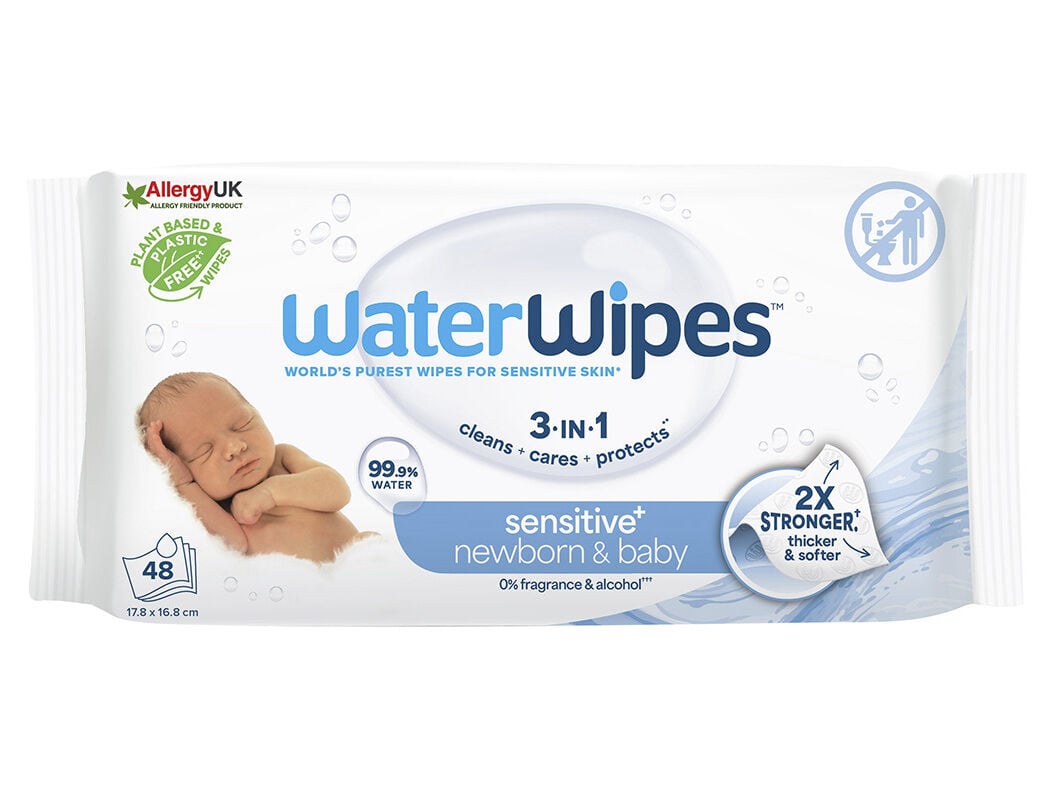 TOALHITAS WATERWIPES BIODEGRAD&Aacute;VEIS 48 UNID