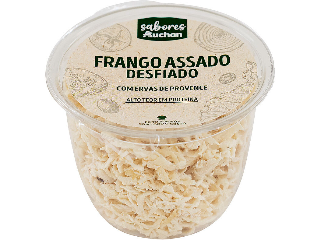 FRANGO ASSADO DESFIADO SABORES AUCHAN 100 G
