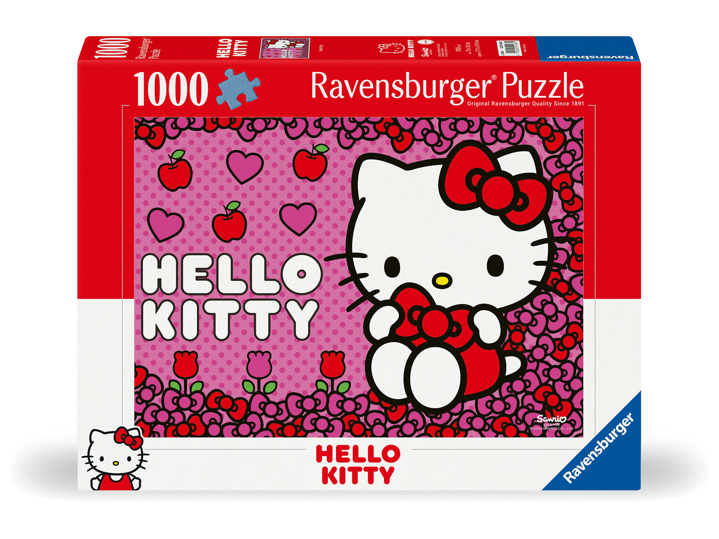 PUZZLE HELLO KITTY RAVENSBURGER 1000 PE&Ccedil;AS