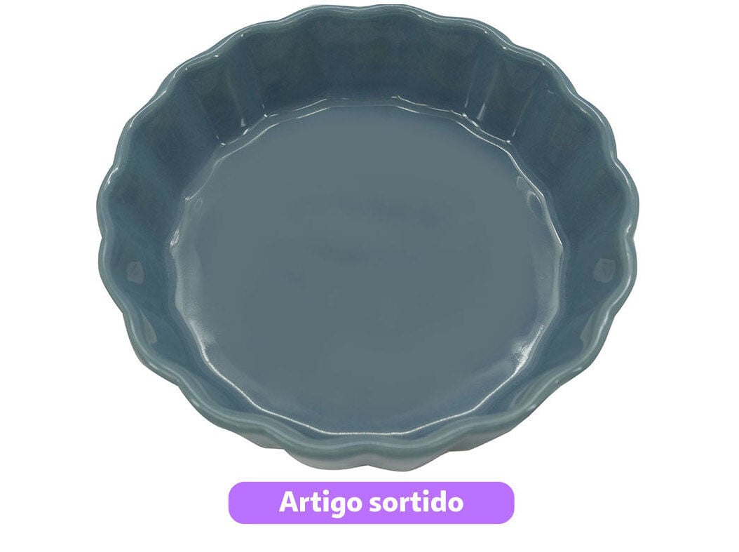 FORMA TARTE ACTUEL CER&Acirc;MICA 13CM CORES SORTIDAS image number 1