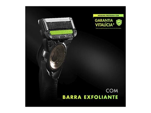Máquina de Barbear com Barra Exfoliante Gillette Labs (Edição Rose Gold)