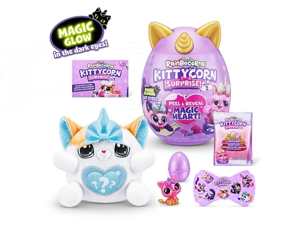 RAINBOCORNS S5 - PELUCHES PEQUENOS KITTYCORNS MODELOS SORTIDOS image number 9