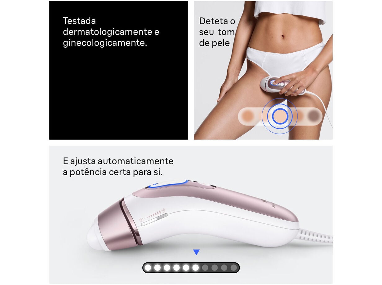 DEPILADORA BRAUN LUZ PULSADA S7 PL7211 BR/BRZ SILK EXPERT image number 6