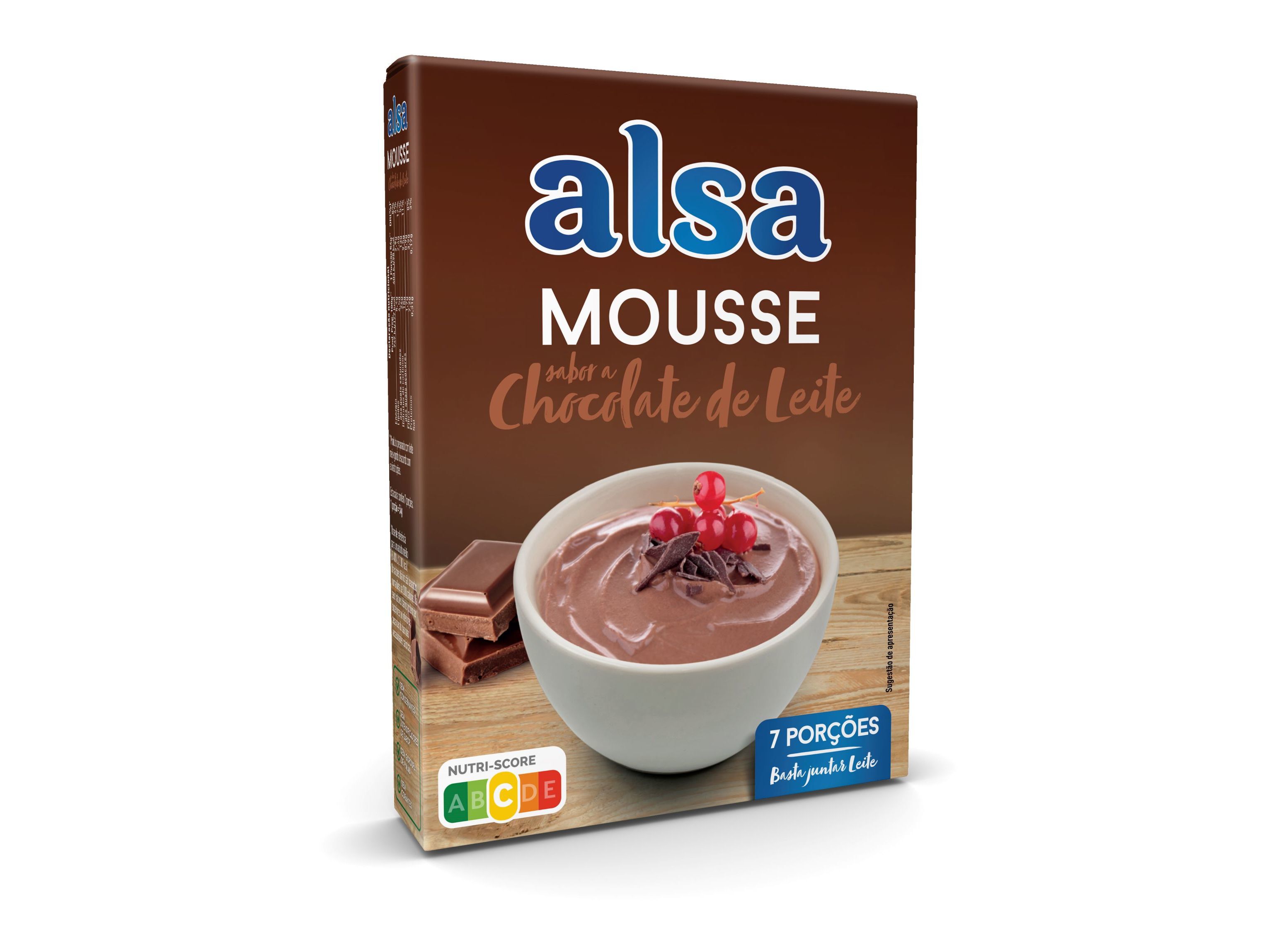 MOUSSE DE CHOCOLATE LEITE ALSA 132 G image number 0