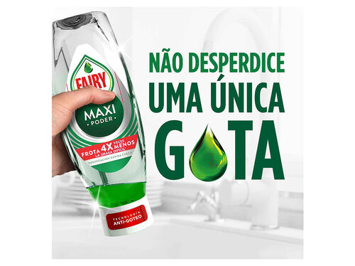 Detergente Manual Loiça Maxi Poder Original Fairy 640 ml image number 1