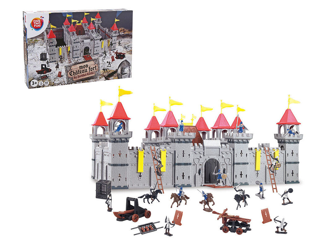 CASTELO ONE TWO FUN COM ACESS&Oacute;RIOS 72X50X33CM