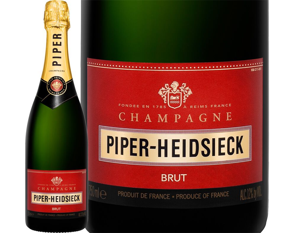 CHAMPAGNE PIPER HEIDSIECK BRUT 0.75L