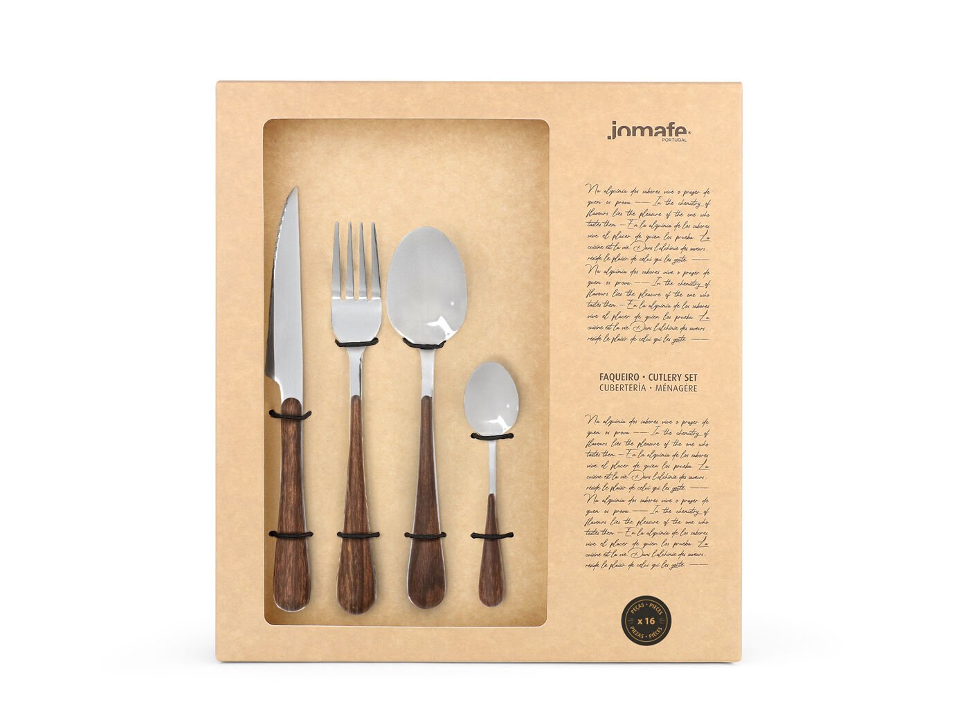 FAQUEIRO OAK WOOD JOMAFE 16 PE&Ccedil;AS