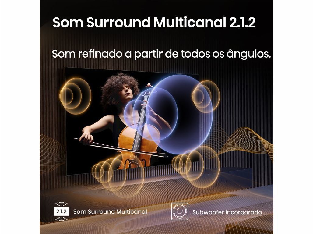 TV ULED MINI LED HISENSE 100U7Q PRO (100" 4K SMART 253CM) image number 4