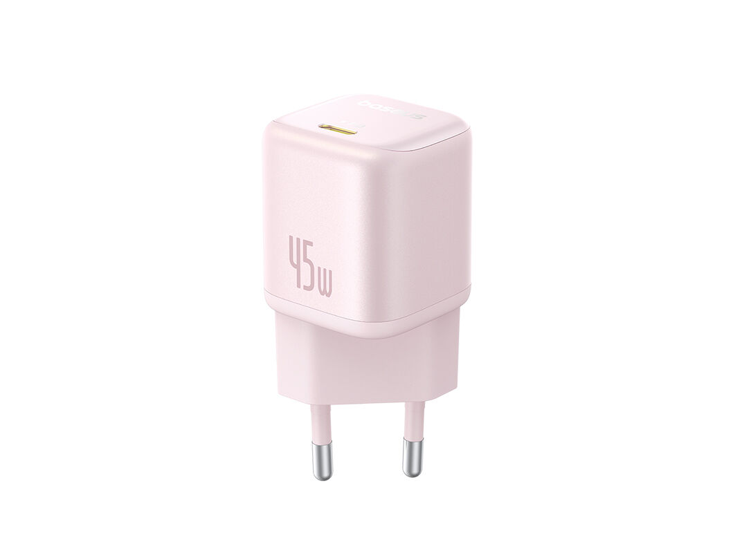 CARREGADOR BASEUS BABY PINK PICOGO USB-C 45W image number 4