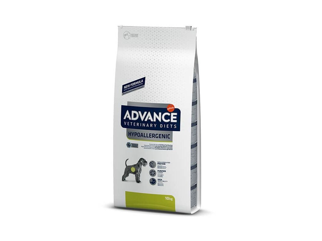 RA&Ccedil;&Atilde;O VETERIN&Aacute;RIA C&Atilde;O ADVANCE HYPOALLERGENIC 10KG