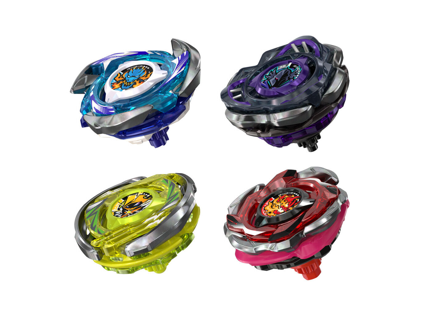 CONJUNTO INICIAL BEYBLADE CAIXA MODELOS SORTIDOS image number 6