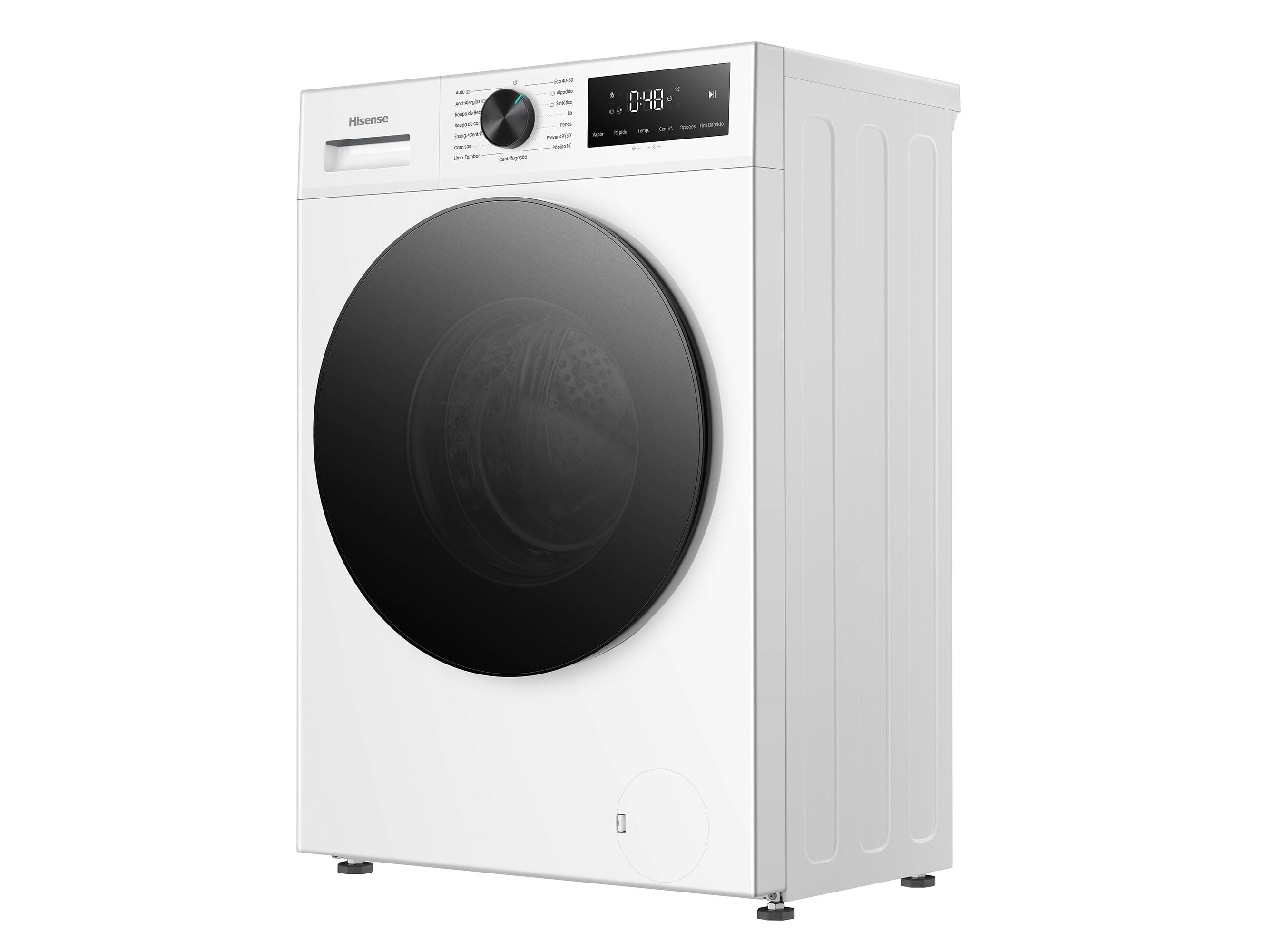M&Aacute;QUINA DE LAVAR ROUPA HISENSE WF1I9042BWP2 BRANCO A 9KG 1400RPM image number 4